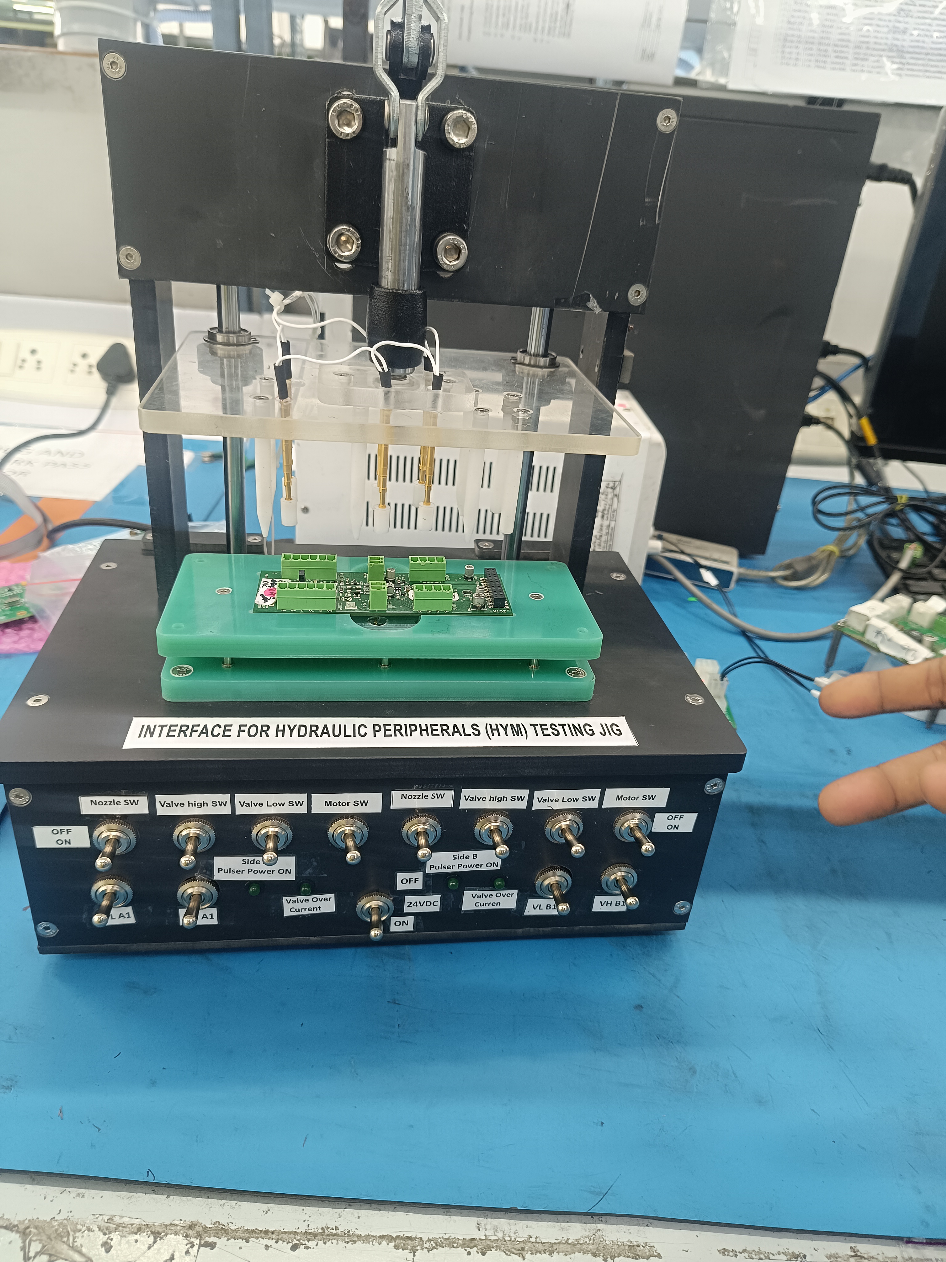 Hydraulic Testing Jig, view 3