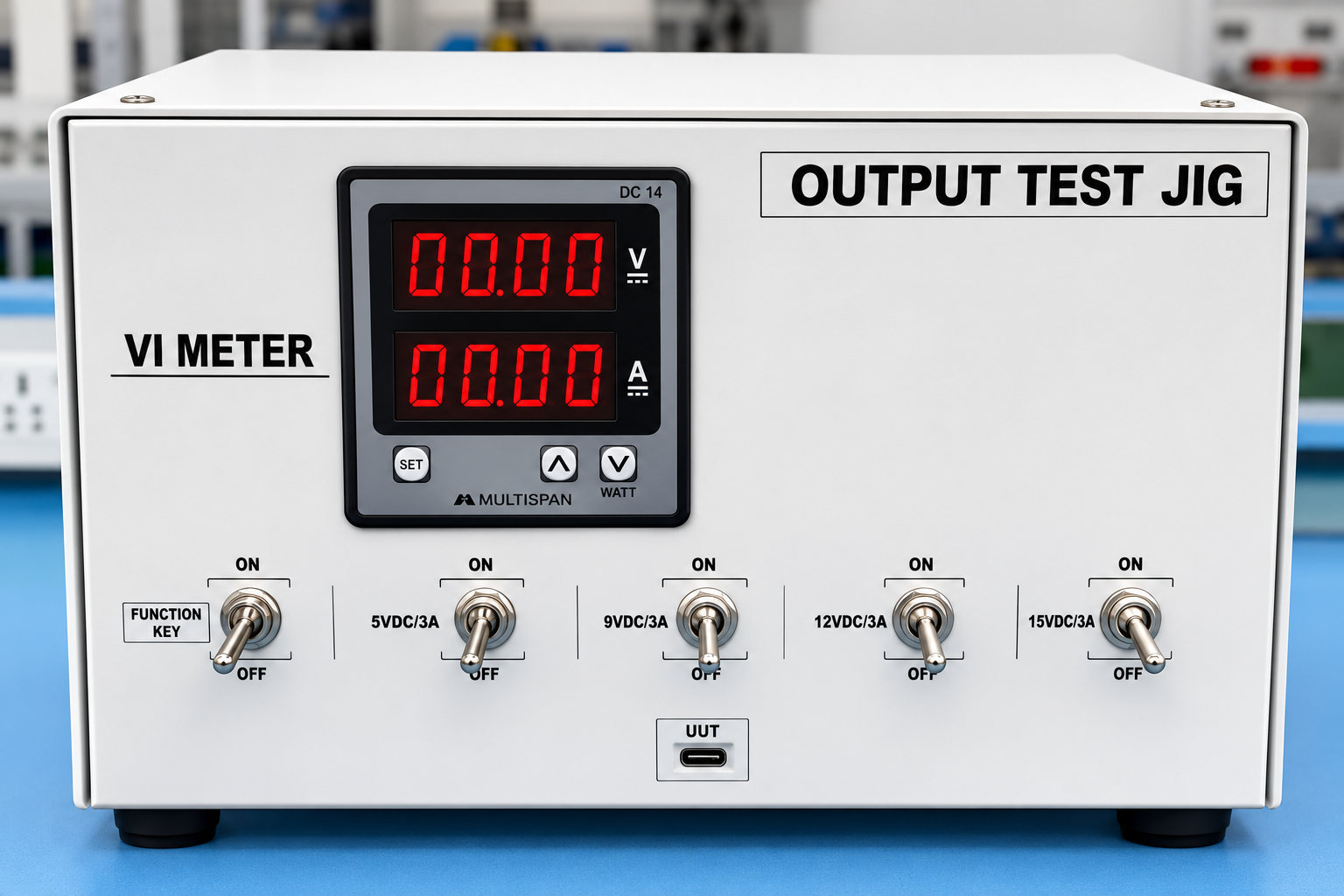 Output Test Jig, view 2