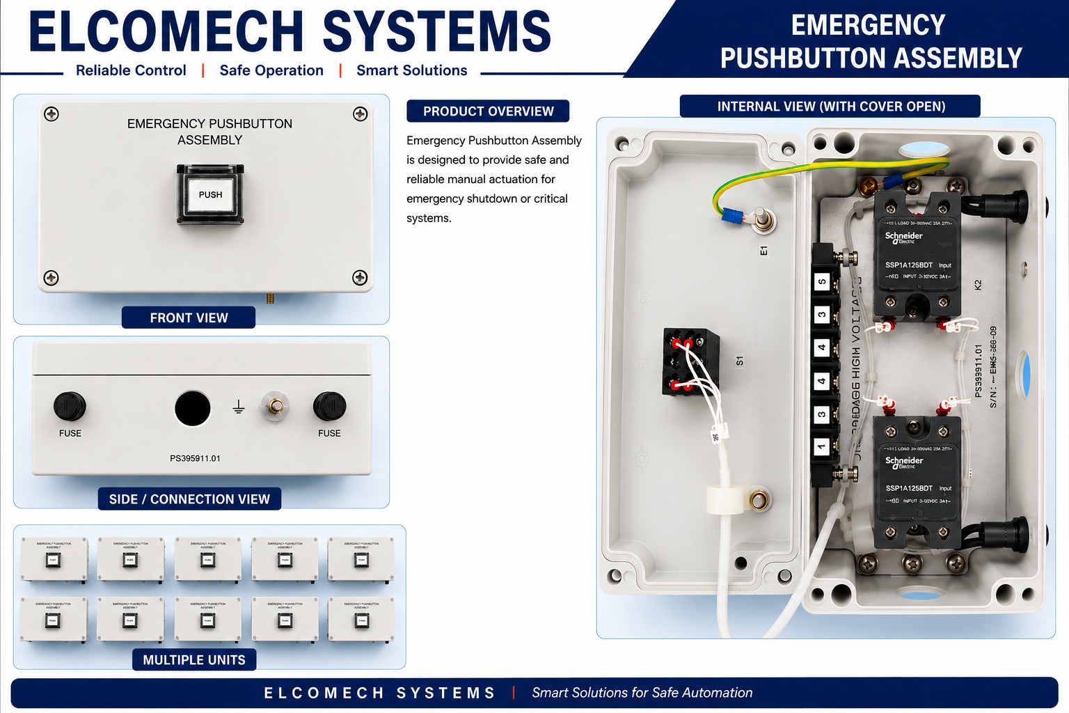 Push Button Assembly, view 6